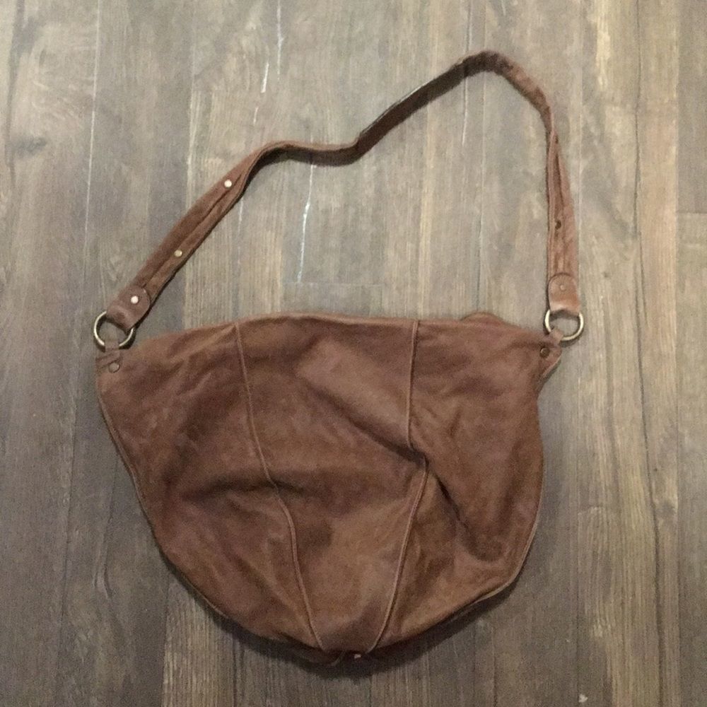Pulicati Italian brown crossbody purse